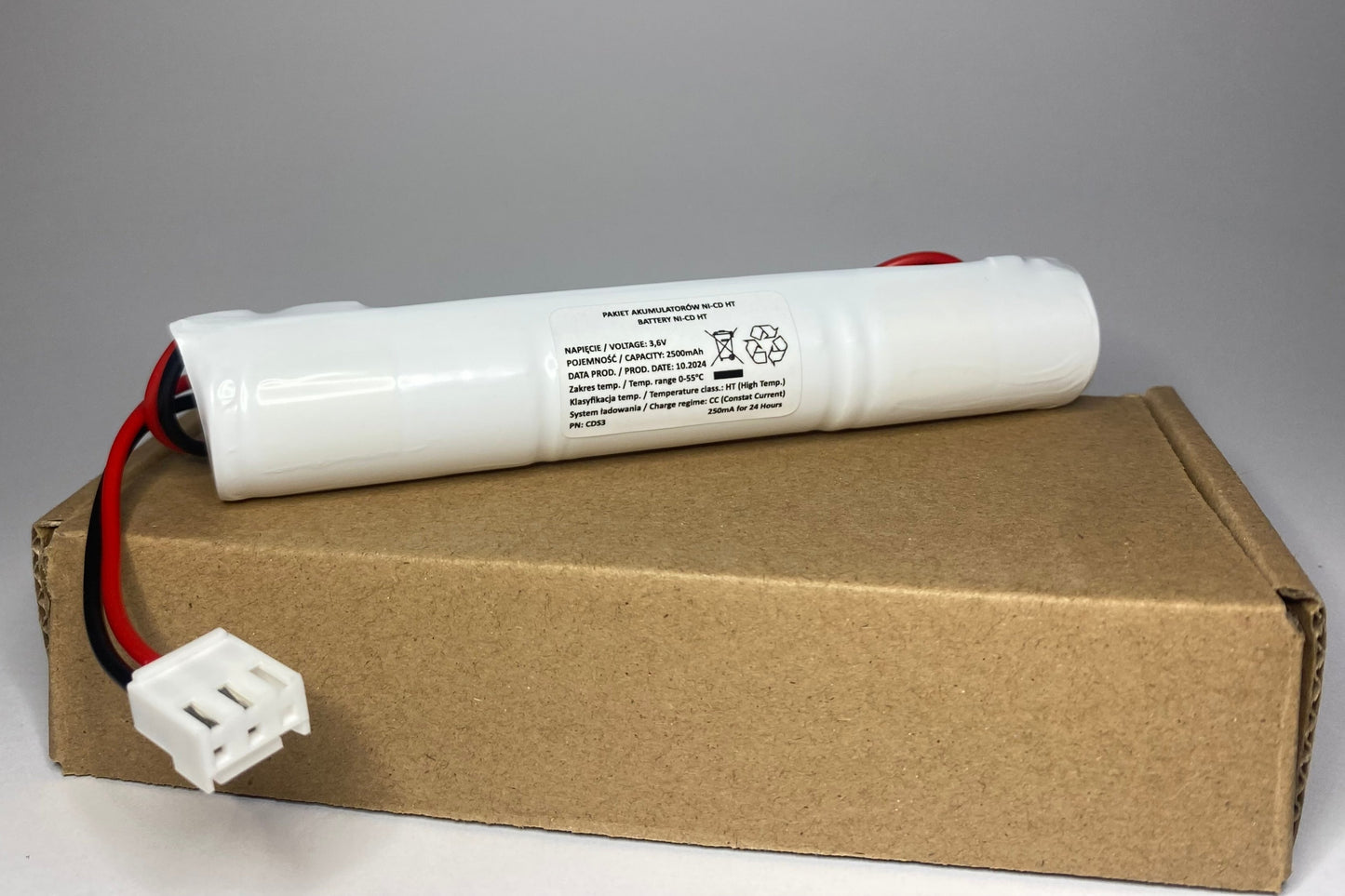 Akumulator Ni-CD "Laska" 3.6V 2500mAh