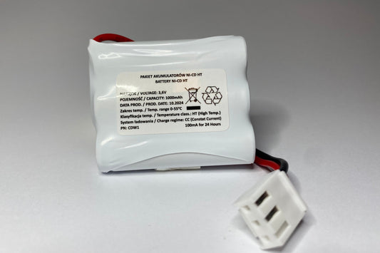 Akumulator Ni-CD "Płotek" 3.6V 1000mAh