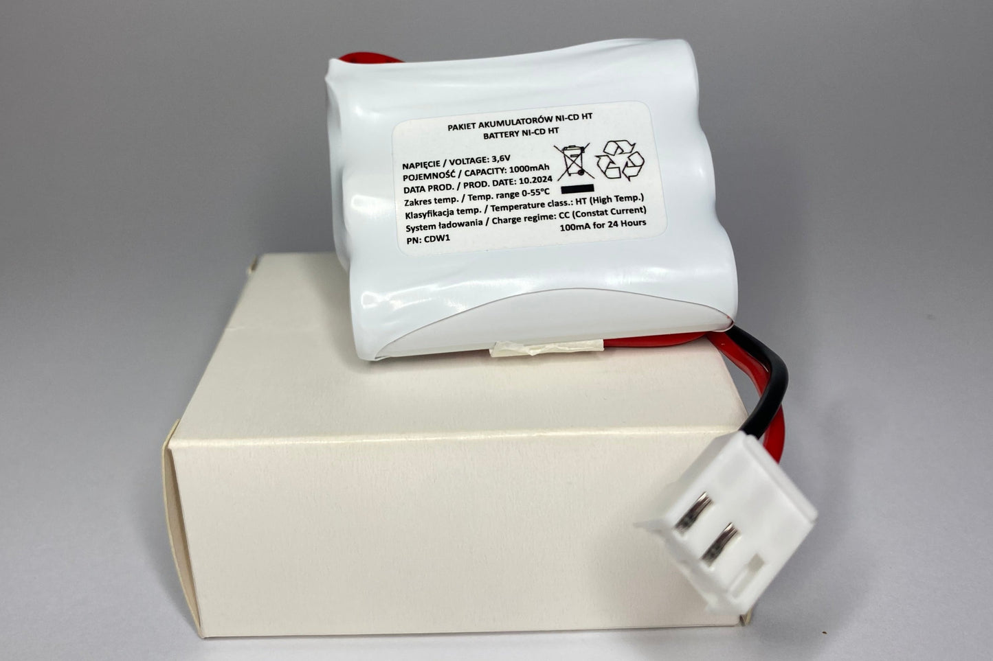 Akumulator Ni-CD "Płotek" 3.6V 1000mAh