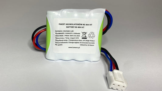 Akumulator Ni-MH "Płotek" 4.8V 1500mAh
