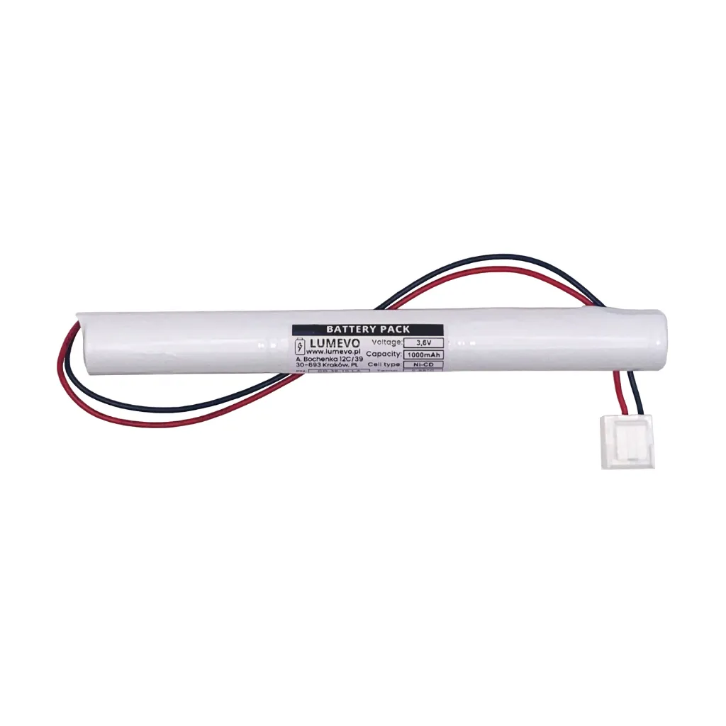 [CD-36-10-LA] Akumulator Ni-CD 3,6V 1000mAh "Laska"