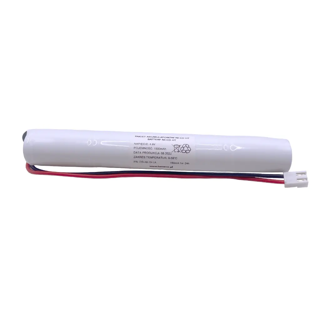 Akumulator Ni-CD 4,8V 1500mAh "Laska"