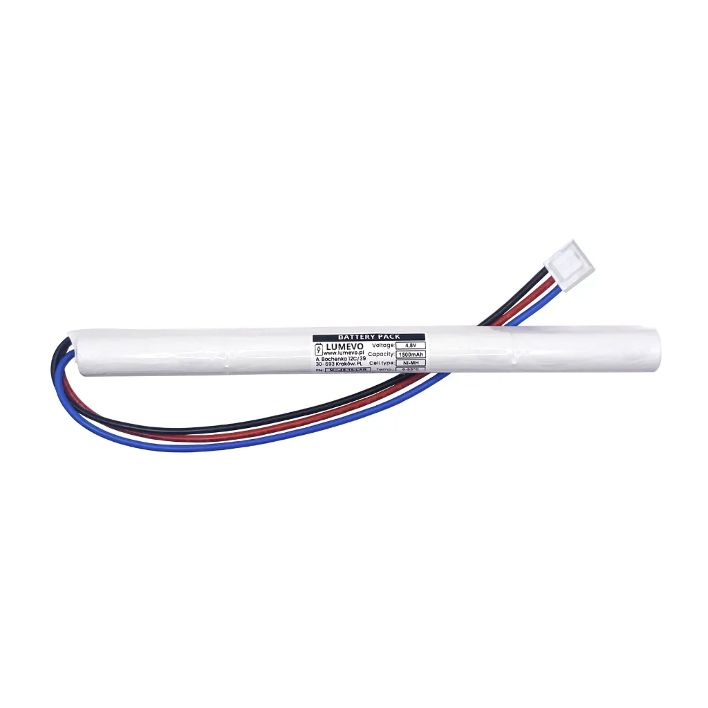 [MH-48-15-LAR] Akumulator Ni-MH 4,8V 1500mAh "Laska" 3pin Awex