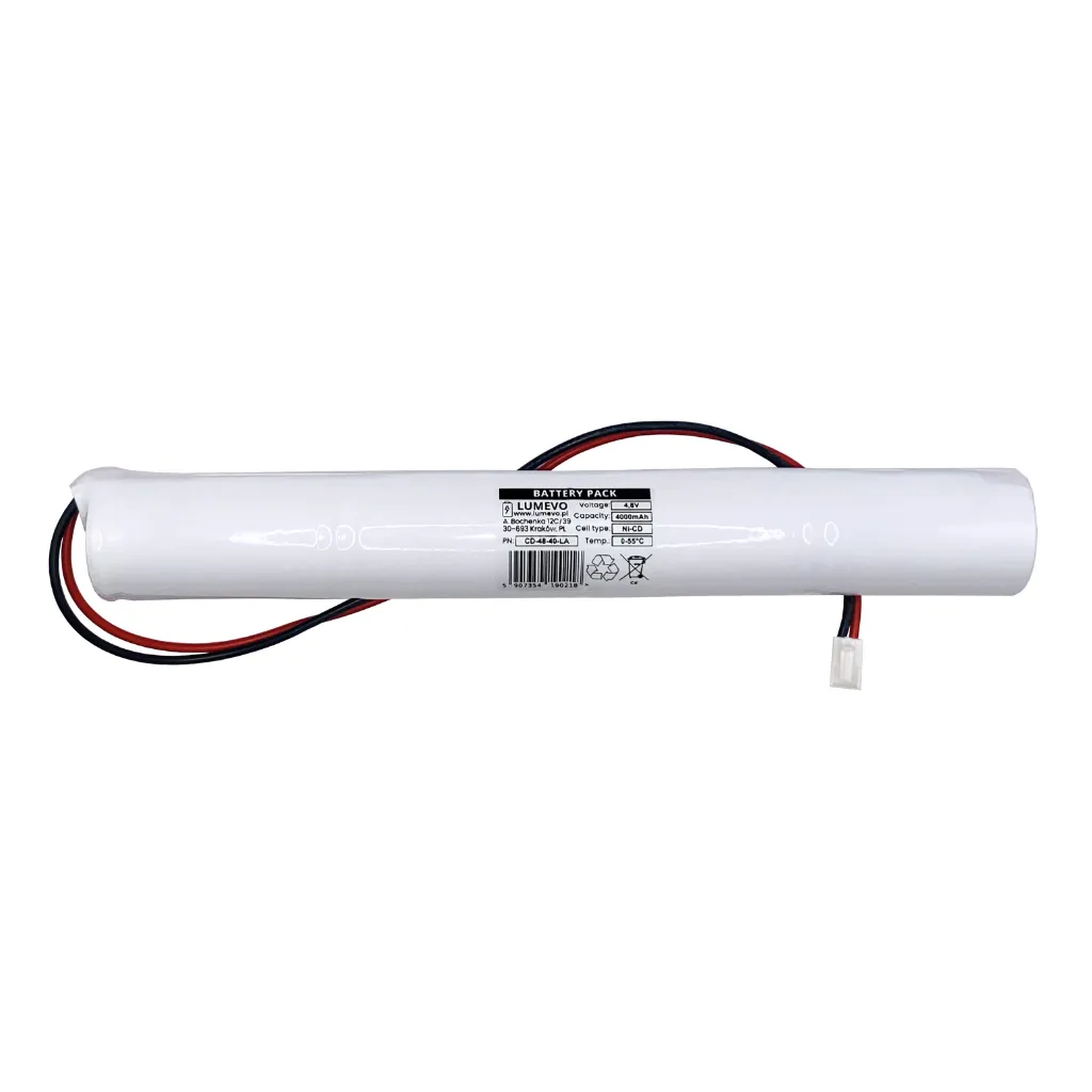 [CD-48-40-LA] Akumulator Ni-CD 4,8V 4000mAh "Laska"