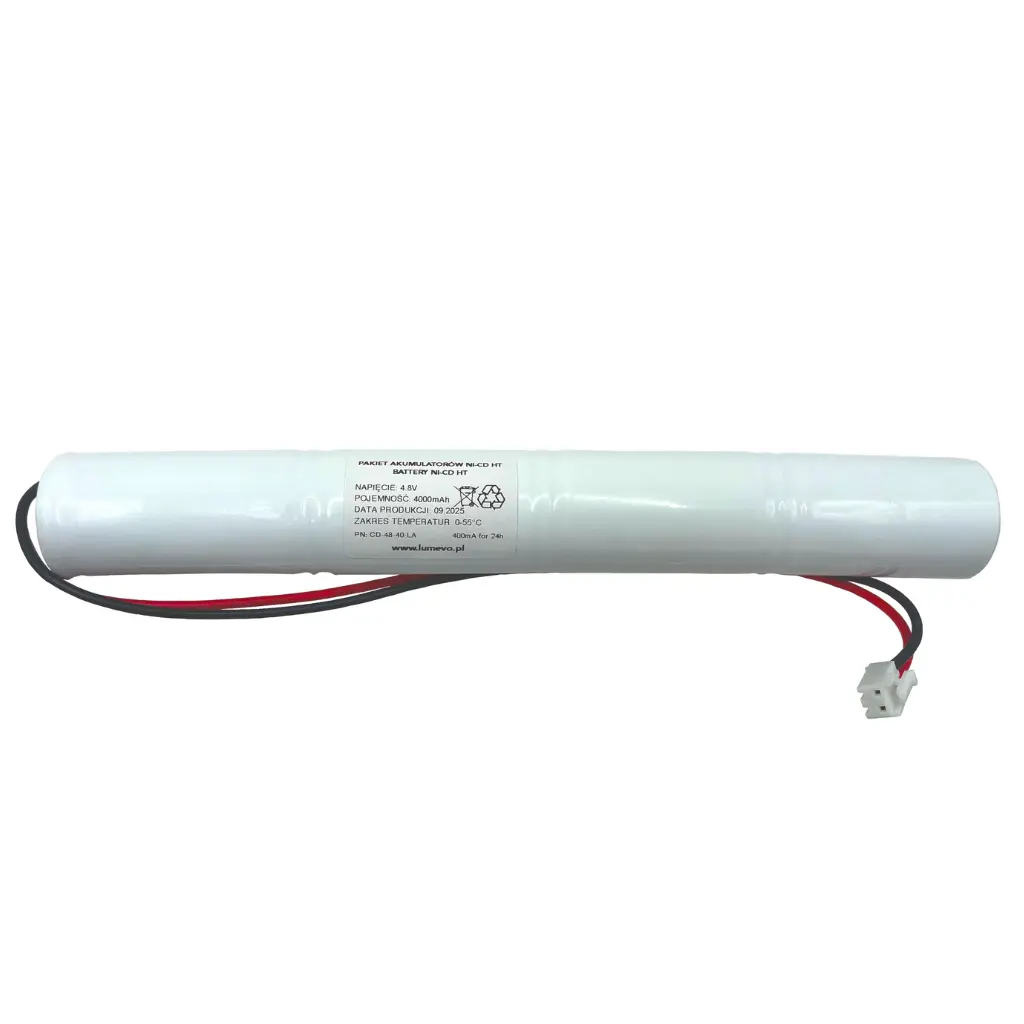 Akumulator Ni-CD 4,8V 4000mAh "Laska"