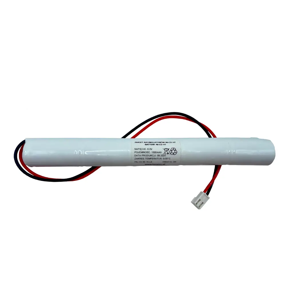 Akumulator Ni-CD 6V 1500mAh "Laska"