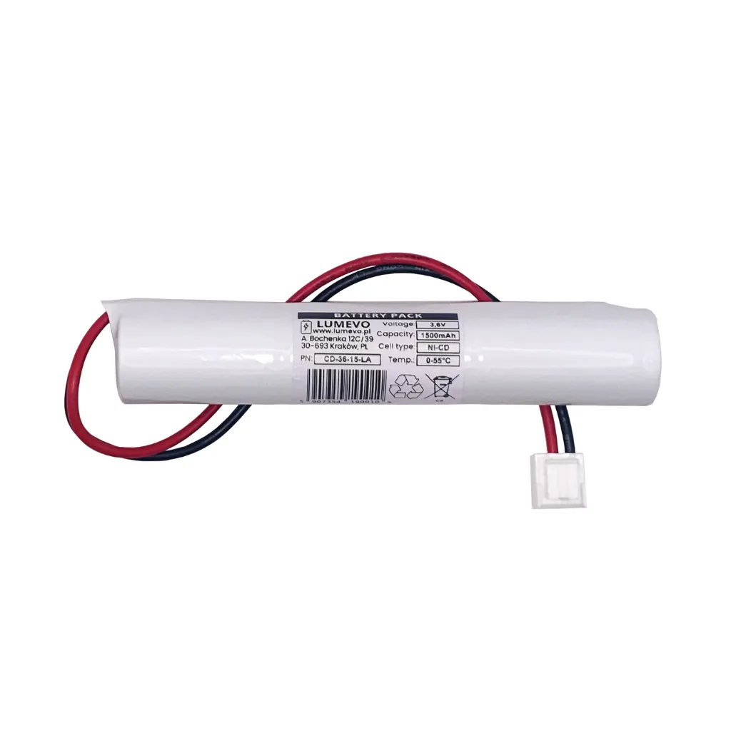 [CD-36-15-LA] Akumulator Ni-CD 3,6V 1500mAh "Laska"