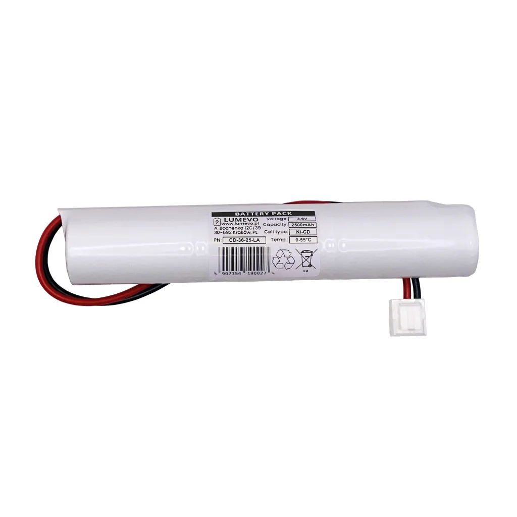 [CD-36-25-LA] Akumulator Ni-CD 3,6V 2500mAh "Laska"