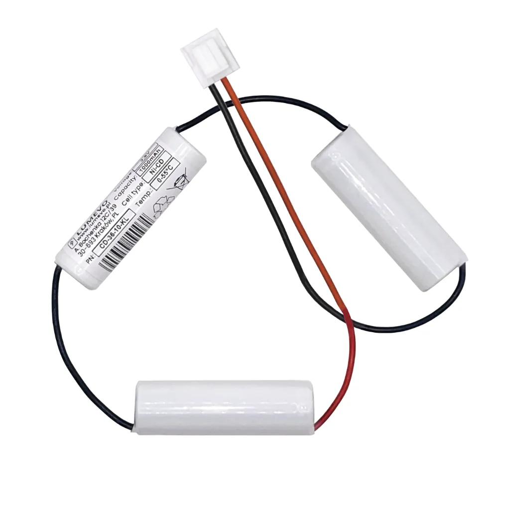 [CD-36-10-KL] Akumulator Ni-CD 3,6V 1000mAh "Kiełbaska"