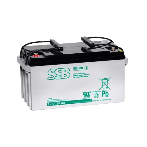 [NDED.16.078.2A] Akumulator SSB SBL 80-12i 12V 80Ah