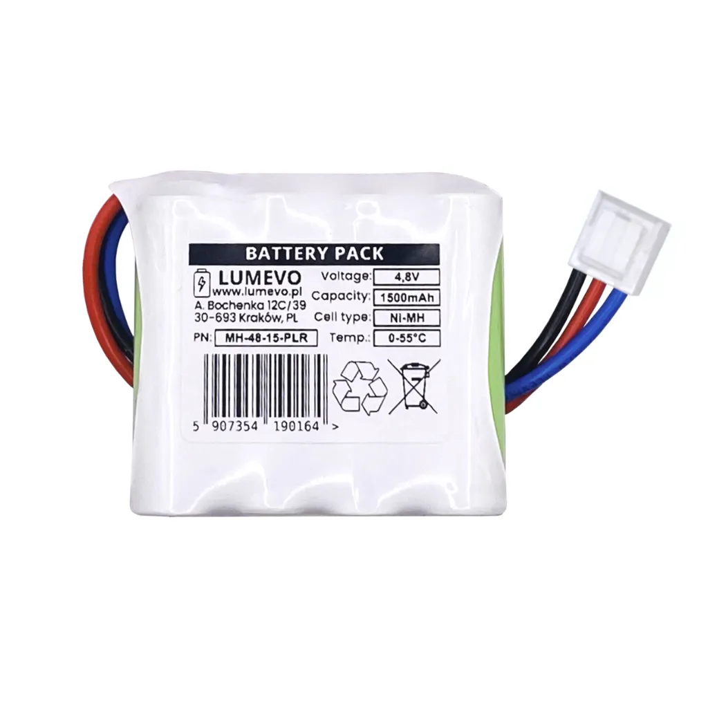 [MH-48-15-PLR] Akumulator Ni-MH 4,8V 1500mAh "Płotek" 3PIN Awex