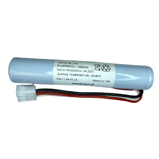 [LI-64-10-LAR] Akumulator LiFePO4 6,4V 1000mAh - "Laska" 3pin Awex