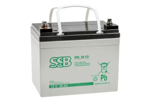 [NDED.16.062.2A] Akumulator SSB SBL 36-12i 12V 36Ah