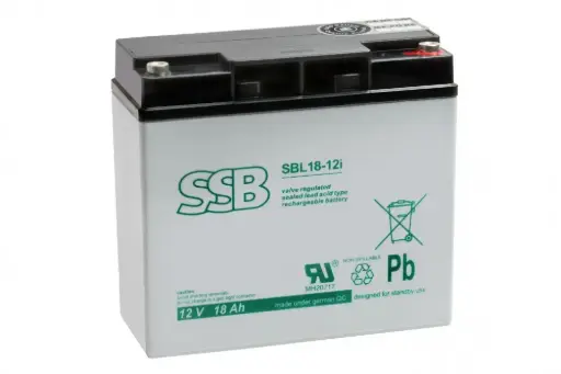 [NDED.16.055.1A] Akumulator SSB SBL 18-12i 12V 18Ah
