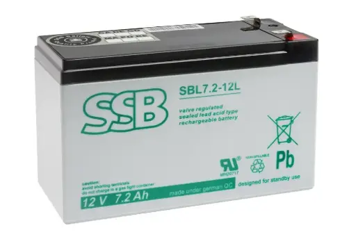[NDED.16.052.1A] Akumulator SSB SBL 7,2-12L 12V 7,2Ah