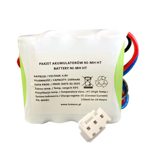 [MH-48-15-PL] Ni-MH 4,8V 1500mAh "Płotek" - Awex