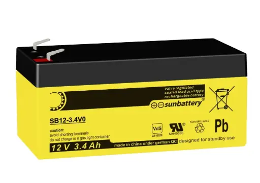 [NDED.16.343.1A] Akumulator SUN Battery SB 12-3,4V0 12V 3,4Ah