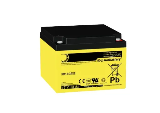 [NDED.16.295.1A] Akumulator SUN Battery SB 12-26V0 12V 26Ah