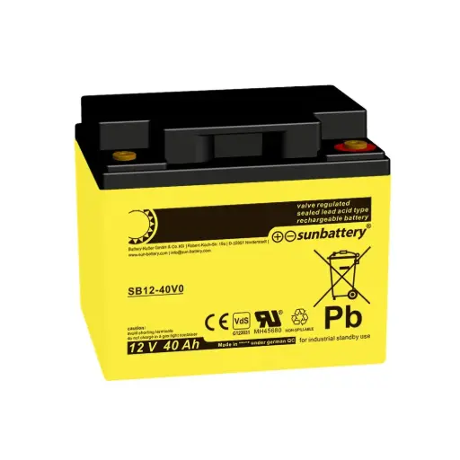 [NDED.16.345.1A] Akumulator SUN Battery SB 12-40V0 12V 40Ah