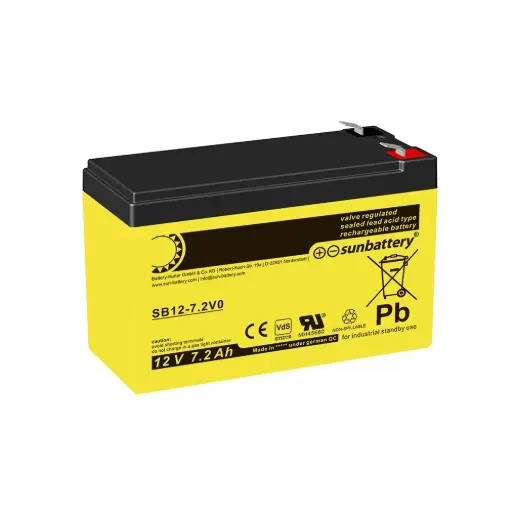 [NDED.16.267.1A] Akumulator SUN Battery SB 12-7,2V0 12V 7,2Ah